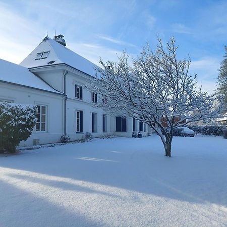 Bed and Breakfast Manoir De L'As De Trefle Isneauville Exterior foto