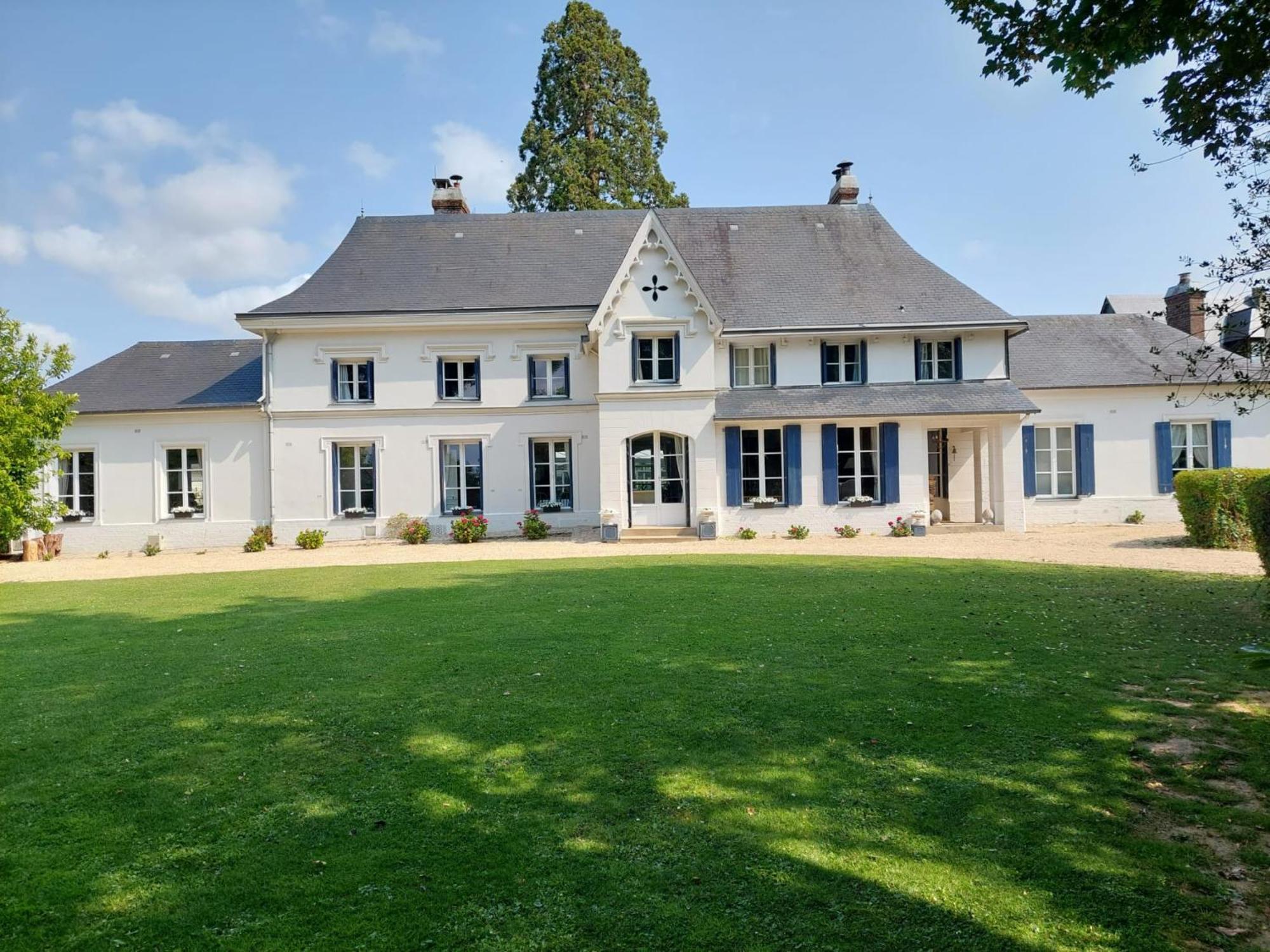 Bed and Breakfast Manoir De L'As De Trefle Isneauville Exterior foto