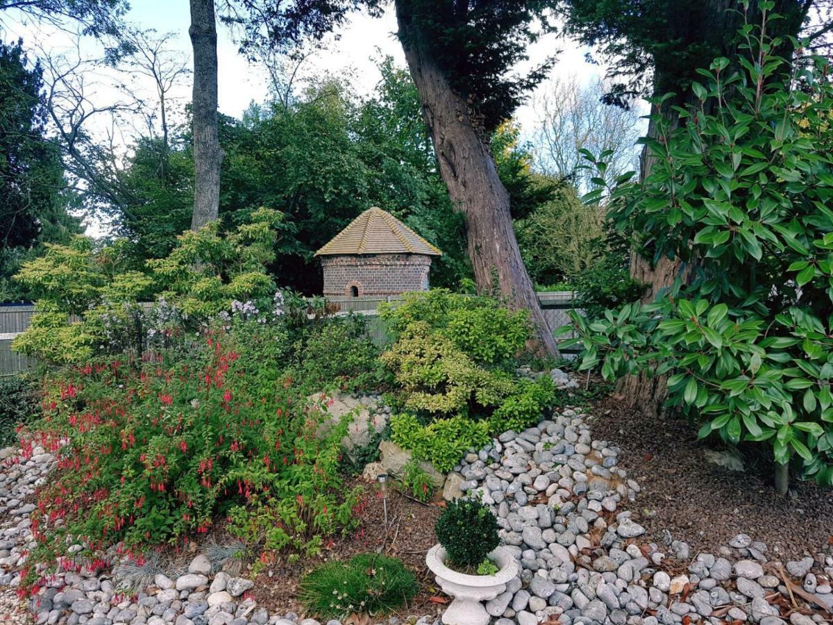 Bed and Breakfast Manoir De L'As De Trefle Isneauville Exterior foto